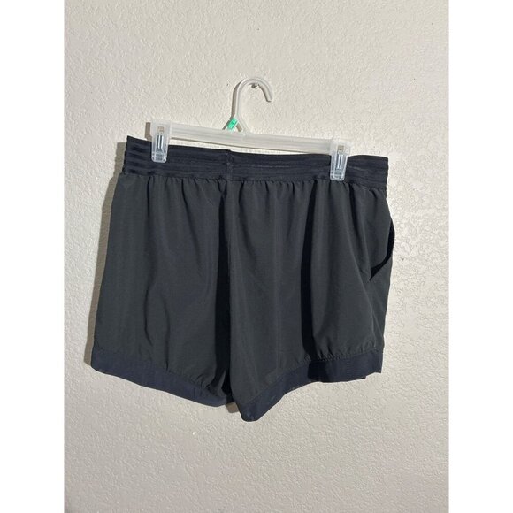 Nike Shorts Dri-Fit Womens Black Running L Polyester Lightweight - Picture 3 of 9